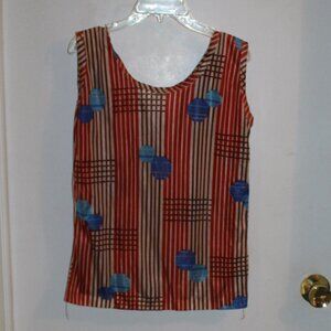 Vintage Women's Stripped Tank Top